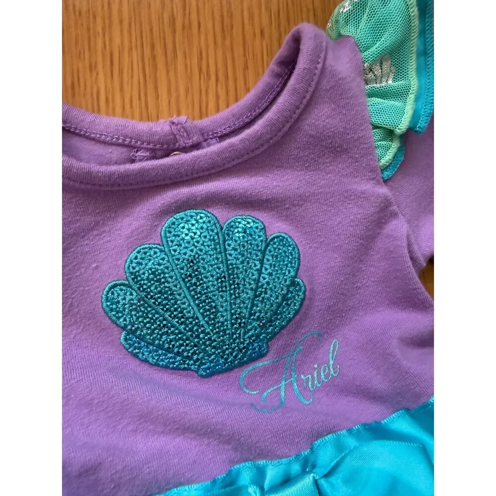 Disney The Little Mermaid Ariel Newborn Onesie Costume